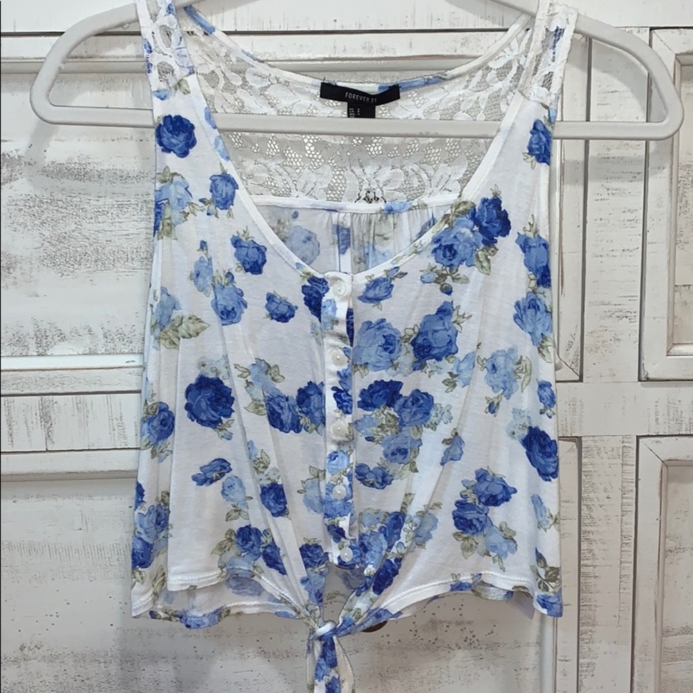 Cropped tank top